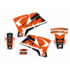 BLACKBIRD KOMPLET NAKLEJEK (OKLEINA) KTM SX (01-04) Dream4